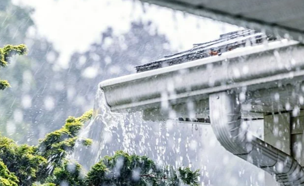 Canaleta para captación de lluvia